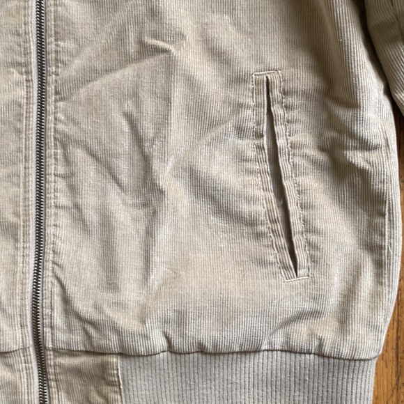 Iron and Resin corduroy bomber jacket size large - Picture 3 of 5
